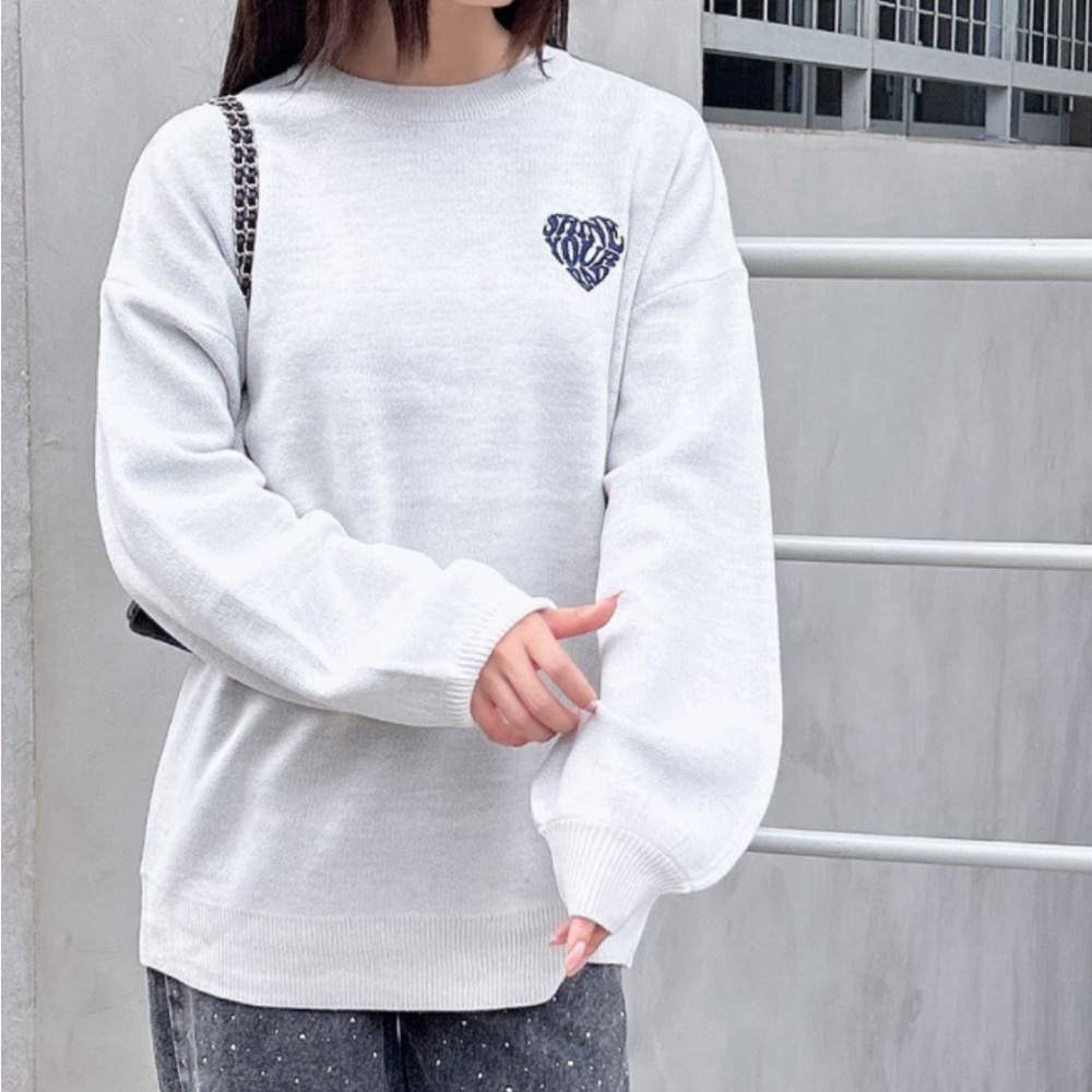 Grey  Sweater